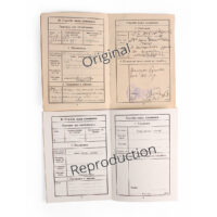 Reproduction Bulgarian military pass Reproduction Bulgarian military pass