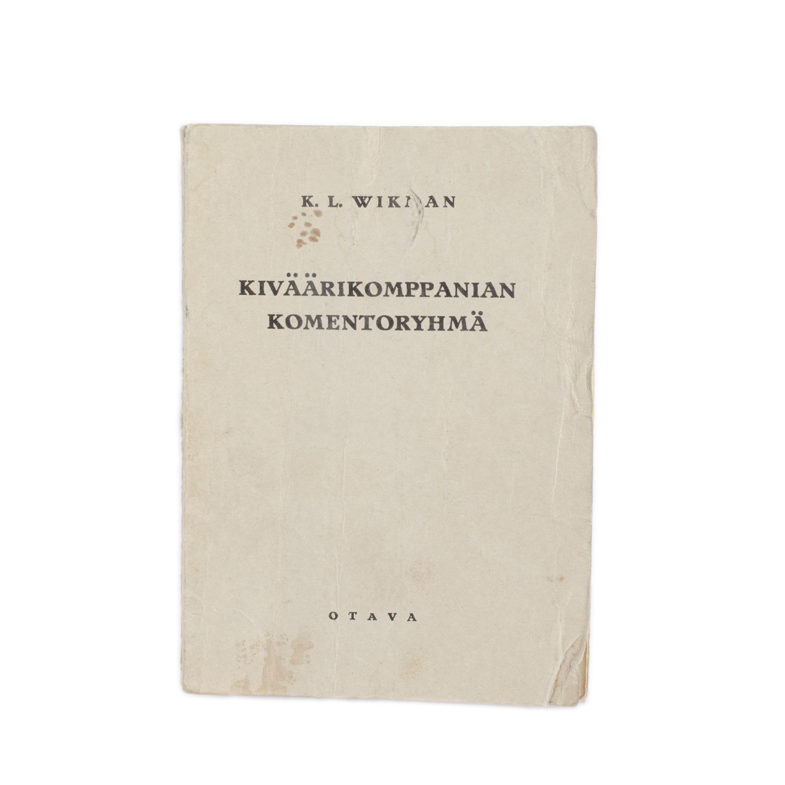 Rifle Company Command Squad, 1934