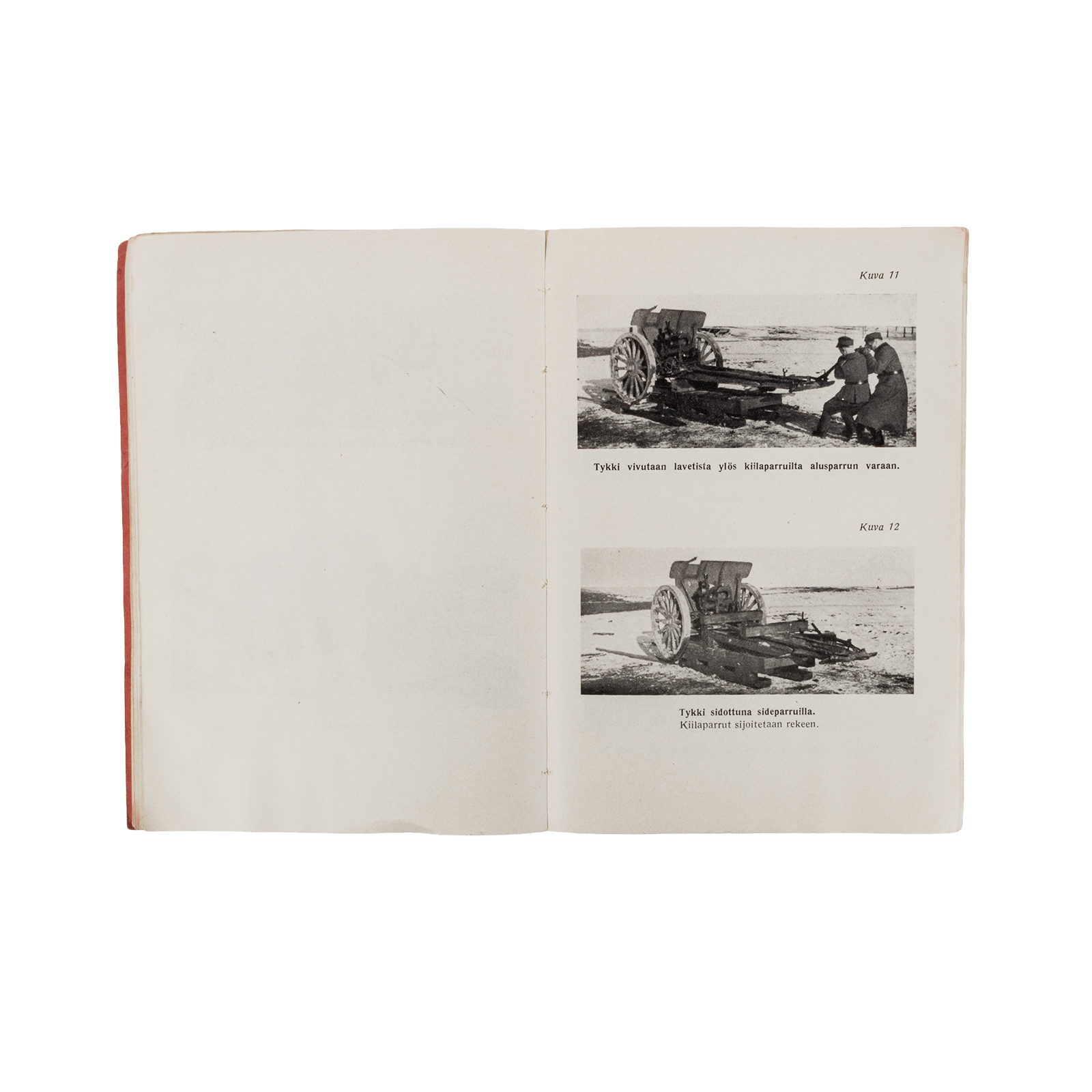 Winter Transport Equipment of Guns, 1941 Winter Transport Equipment of Guns, 1941
