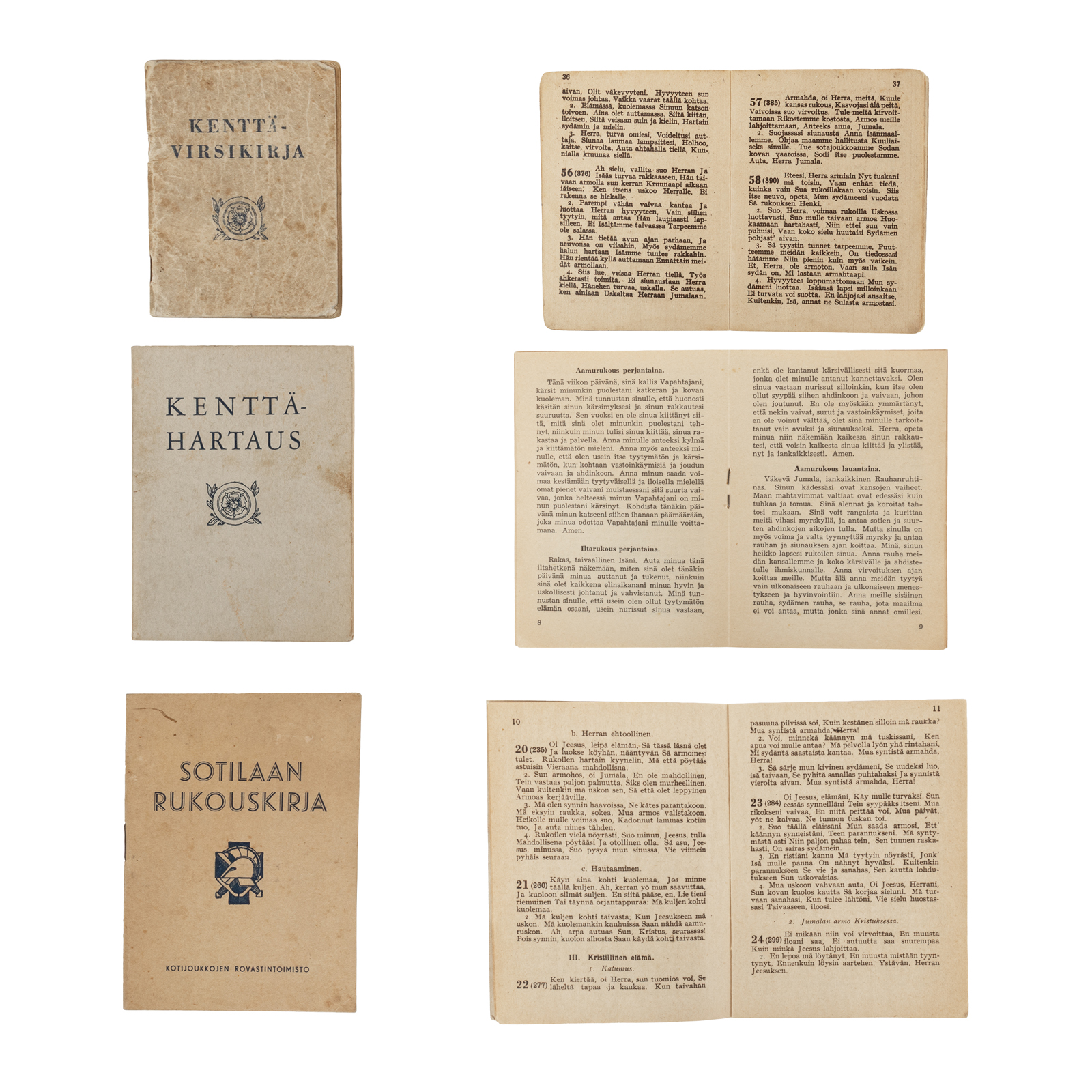 Military Chaplain Book Set, 1941-1942 Military Chaplain Book Set, 1941-1942
