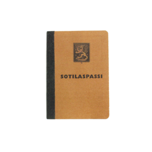 Reproduction Finnish military pass