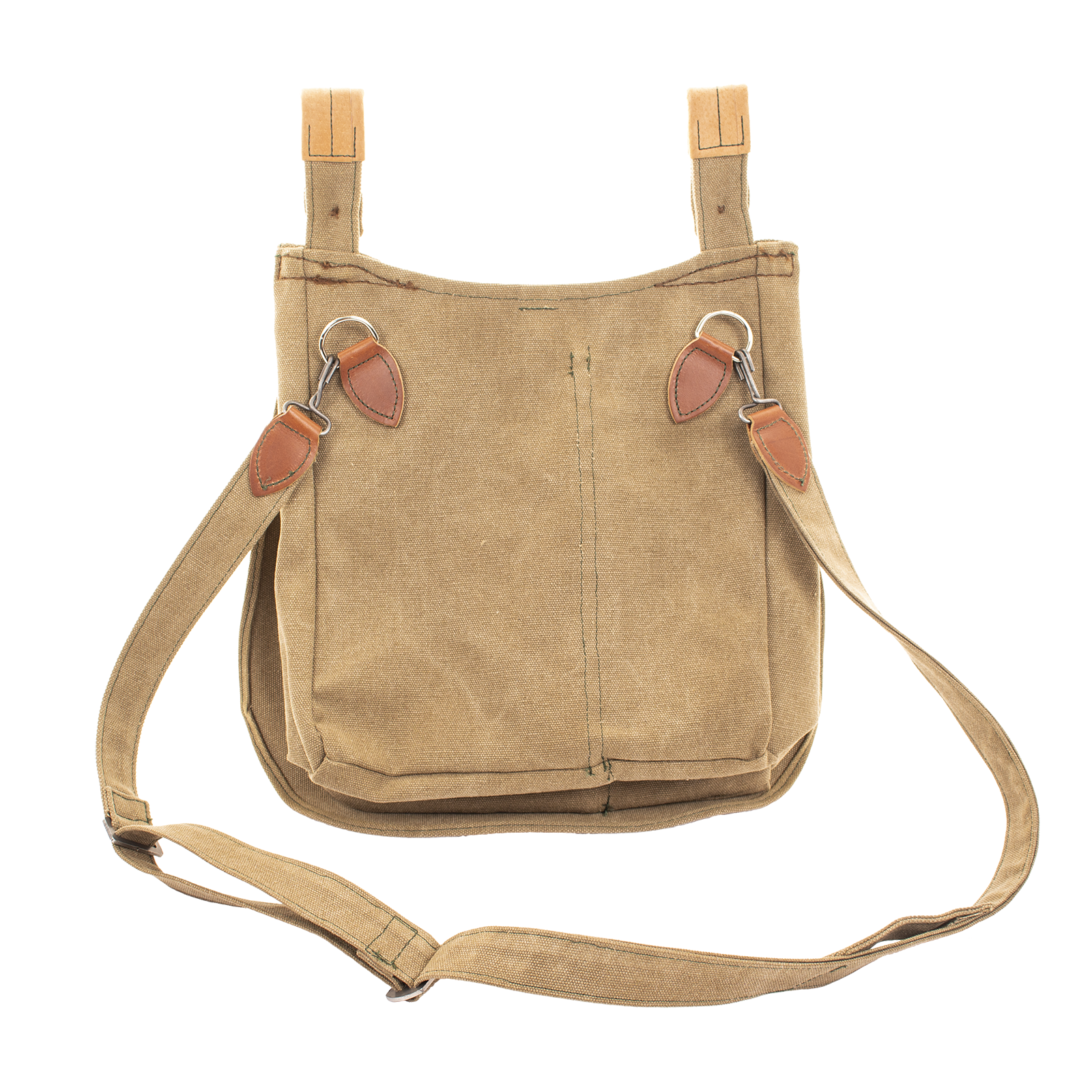 FIN-BREAD-BAG-1940-PATTERN-001-MEDIUM-BROWN-002 Bread Bag, 1940 Pattern, Reproduction