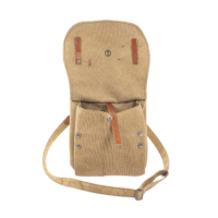 FIN-BREAD-BAG-1940-PATTERN-001-MEDIUM-BROWN-003 Bread Bag, 1940 Pattern, Reproduction