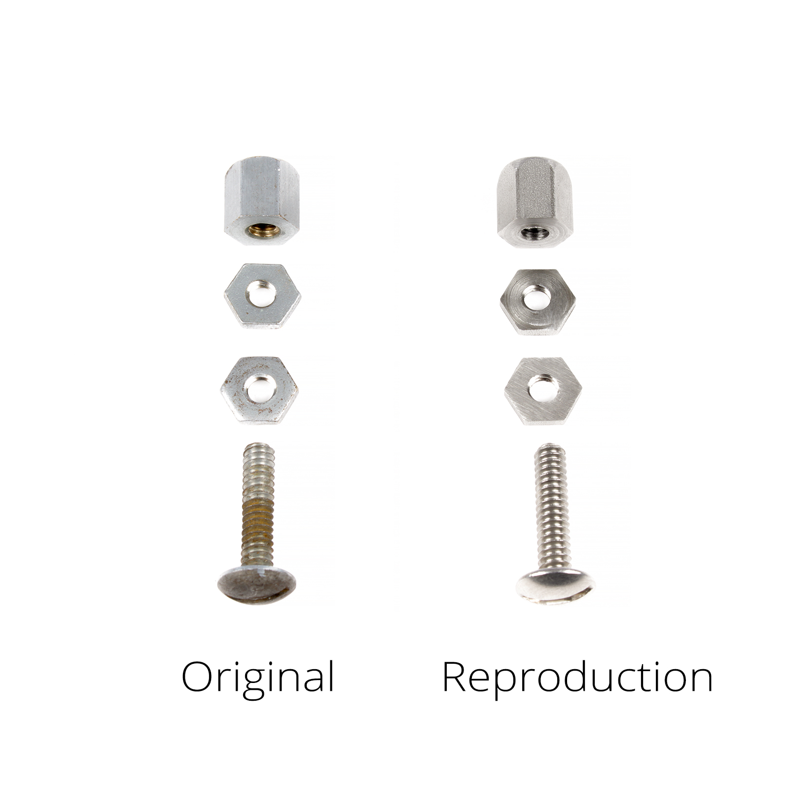 Field Bottle Cap Bolt Set