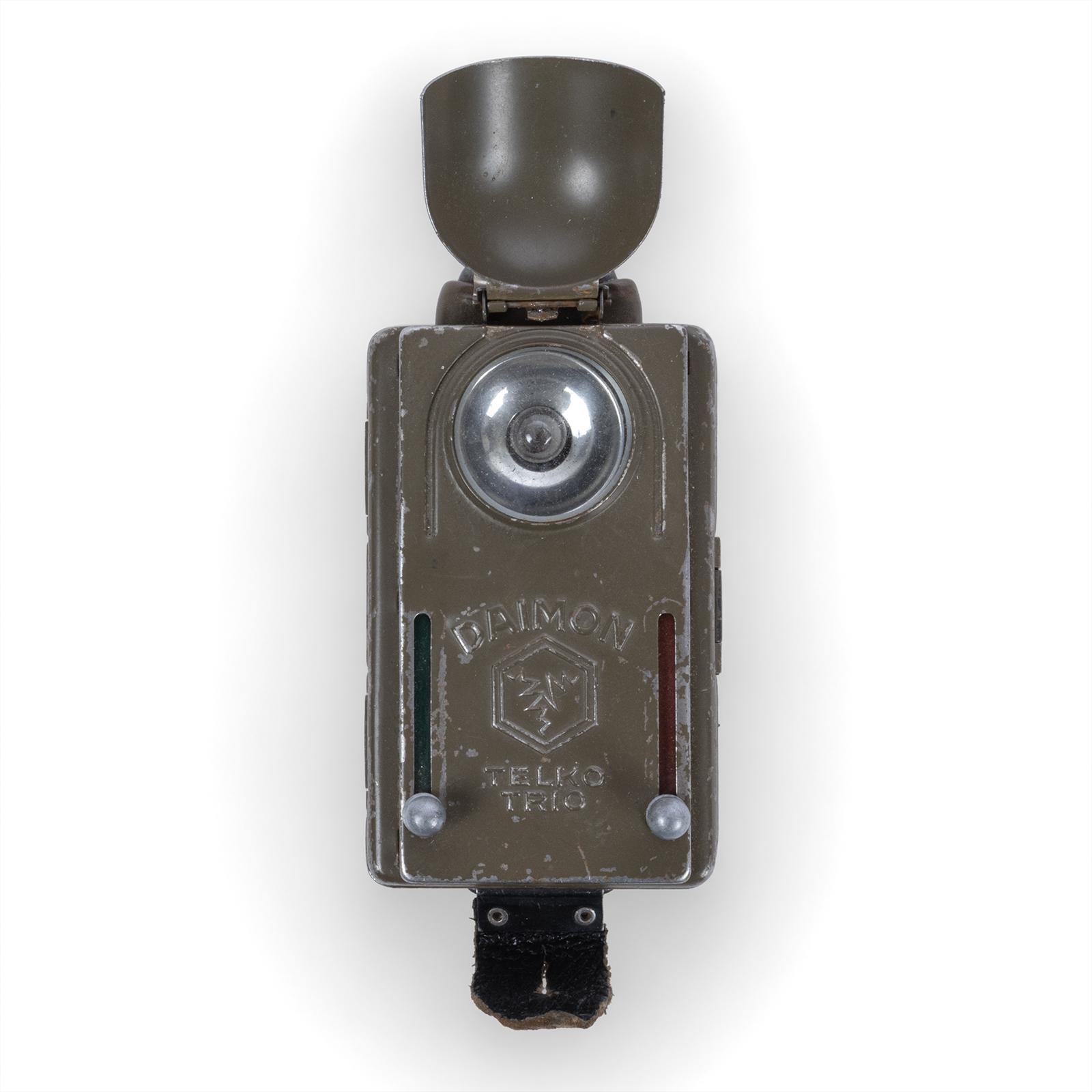 FIN-DAIMON-TELKO-TRIO-FLASHLIGHT-001-003 Finnish Army Daimon Telko Trio Flashlight