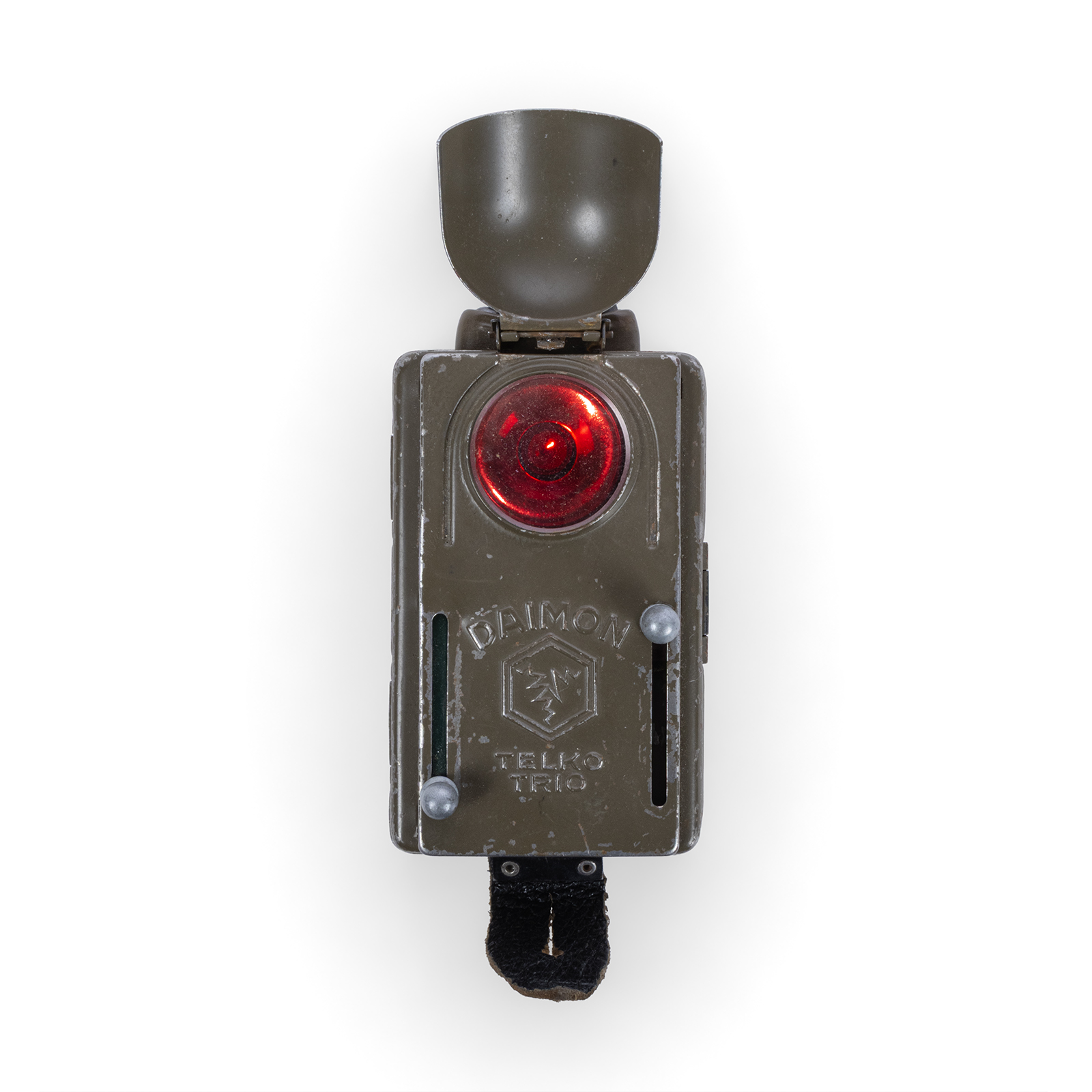 FIN-DAIMON-TELKO-TRIO-FLASHLIGHT-001-005 Finnish Army Daimon Telko Trio Flashlight
