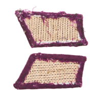 M/36-39 Collar Tabs, Engineer Troops Second Lieutenant