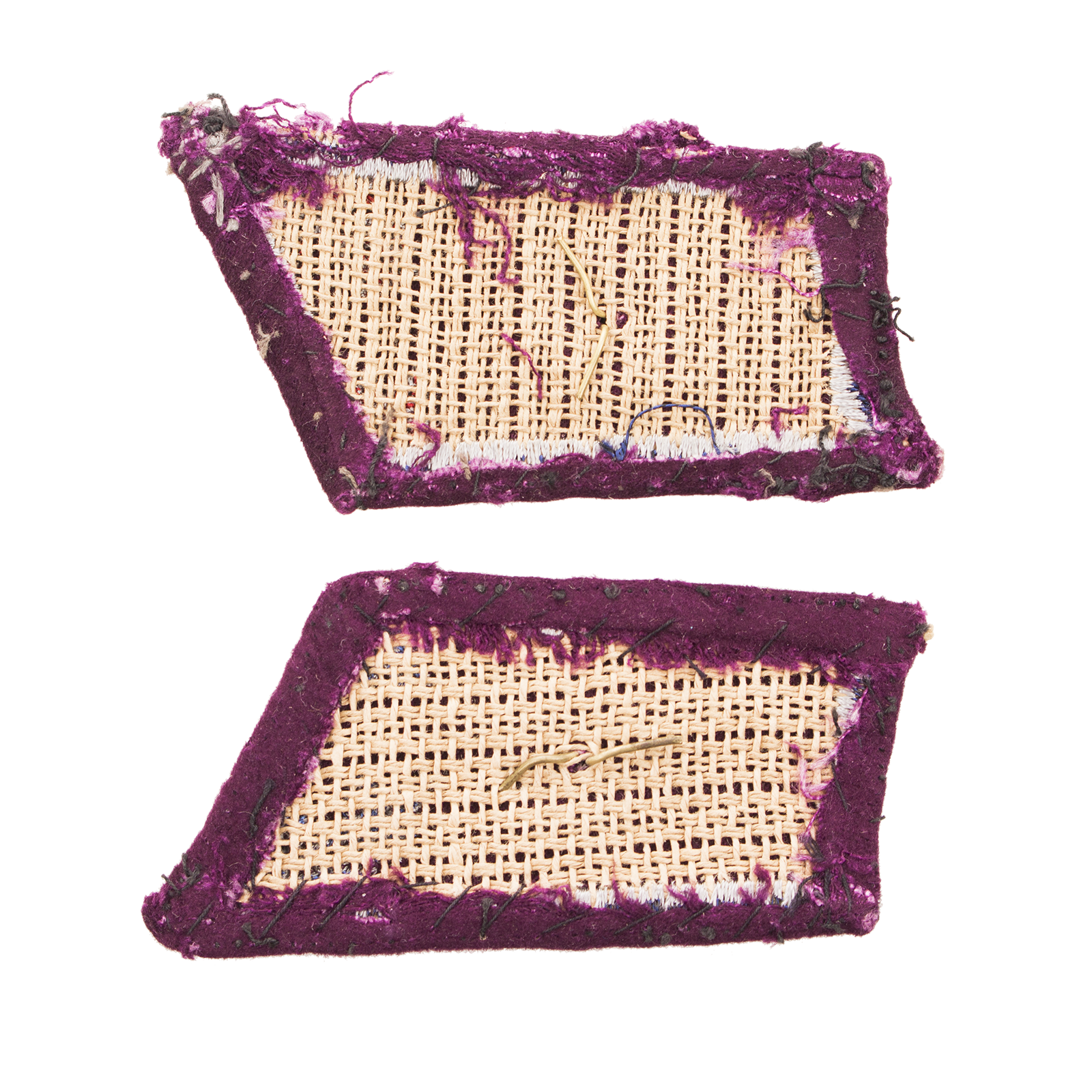 M/36-39 Collar Tabs, Engineer Troops Second Lieutenant