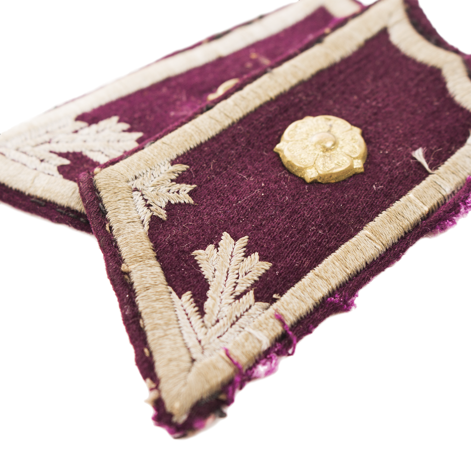 M/36-39 Collar Tabs, Engineer Troops Second Lieutenant