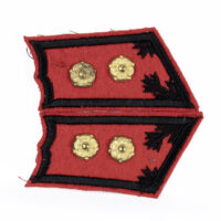 M/36-39 Collar Tabs, Field Artillery Lieutenant