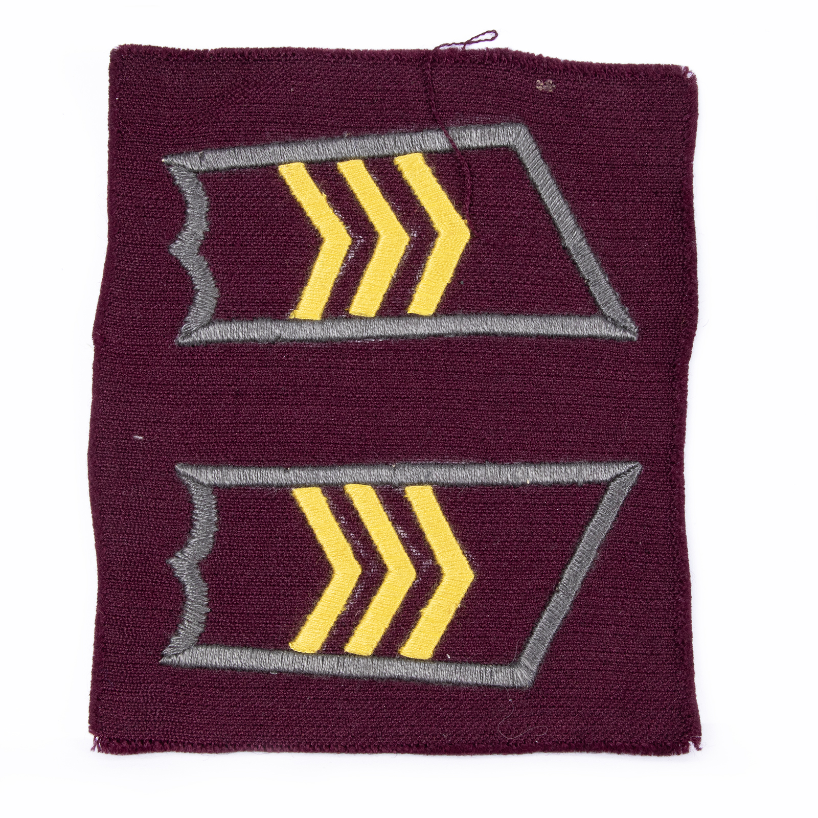 M/36-39 Collar Tabs, Engineer Troops Sergeant