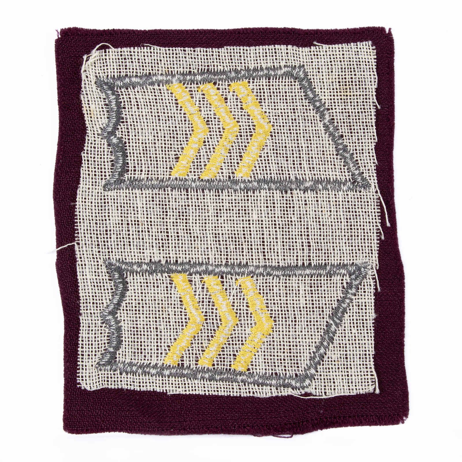 M/36-39 Collar Tabs, Engineer Troops Sergeant