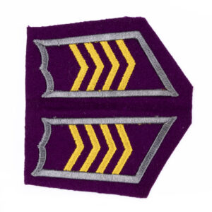 M/36-39 Collar Tabs, Engineer Troops Staff Sergeant
