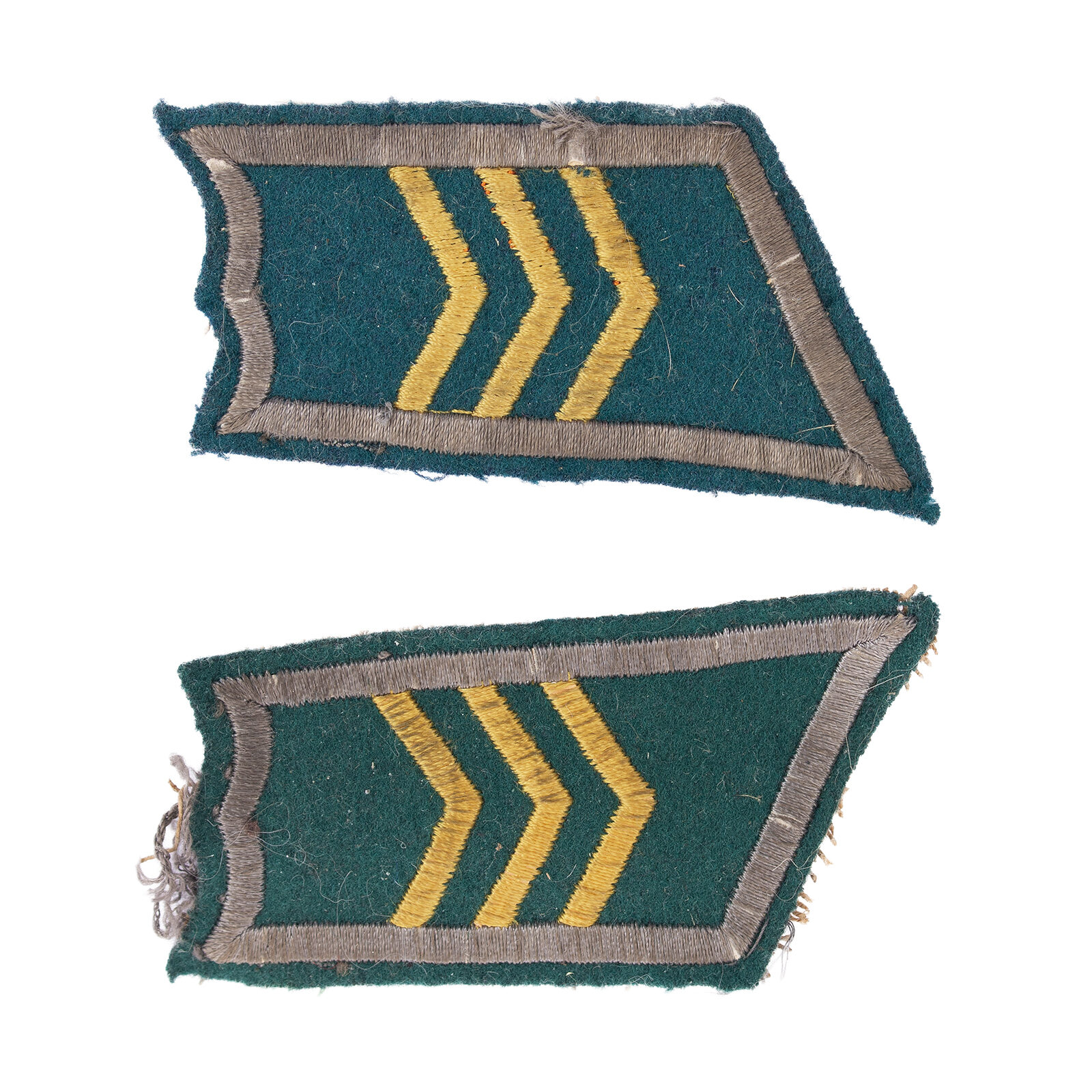 M/36-39 Collar Tabs, Infantry Sergeant #25