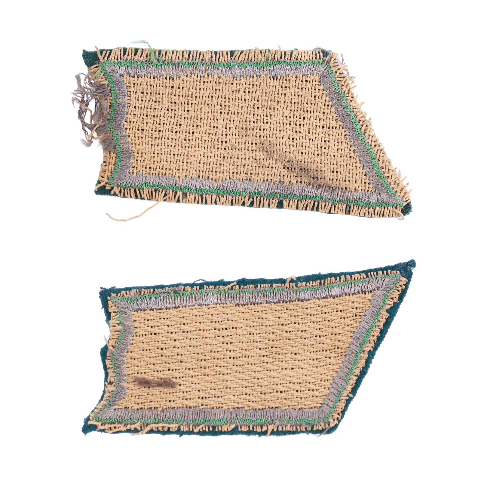 M/36-39 Collar Tabs, Infantry Sergeant #25