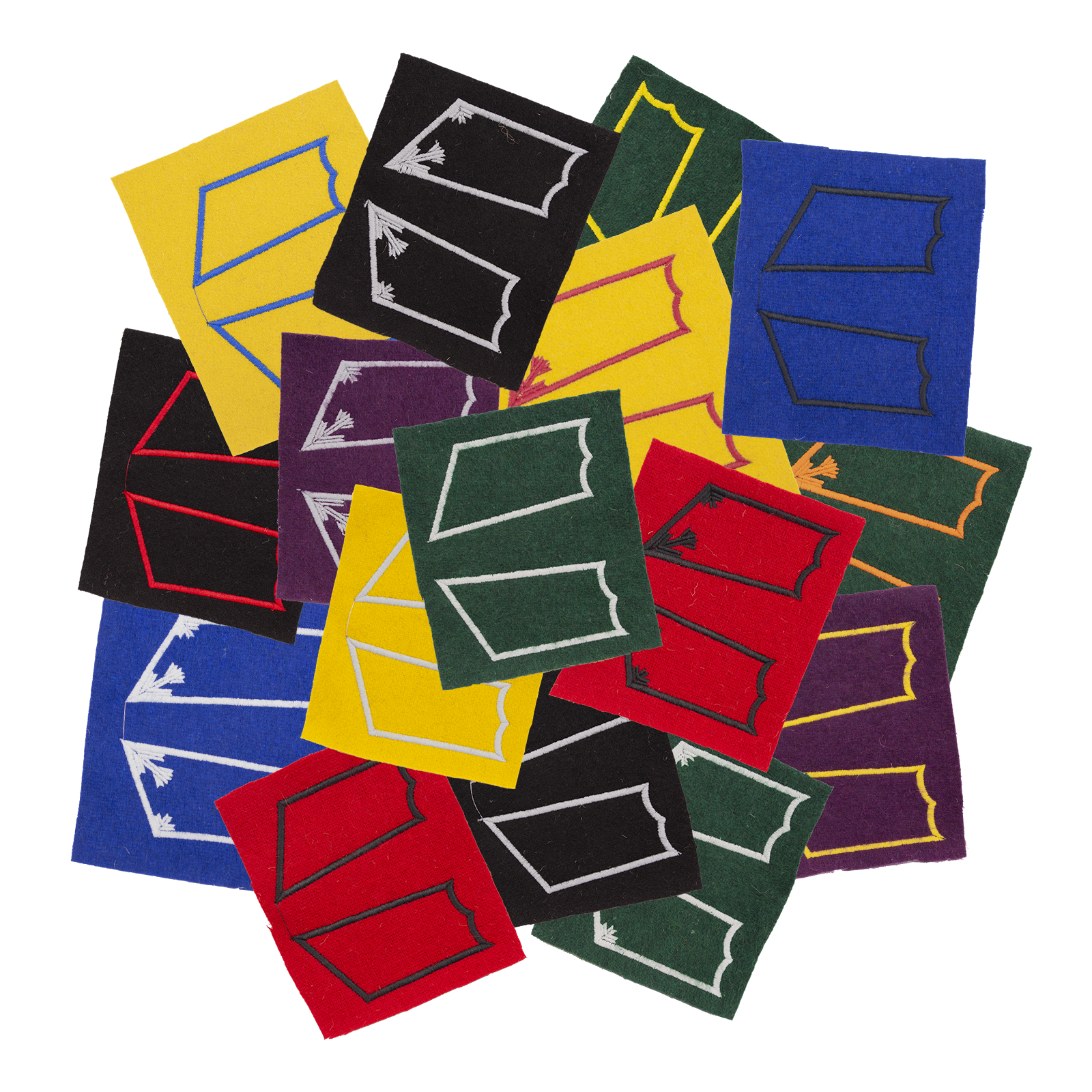 M/36 Collar Tabs, 1939, Conscripts and Reservists, Reproduction