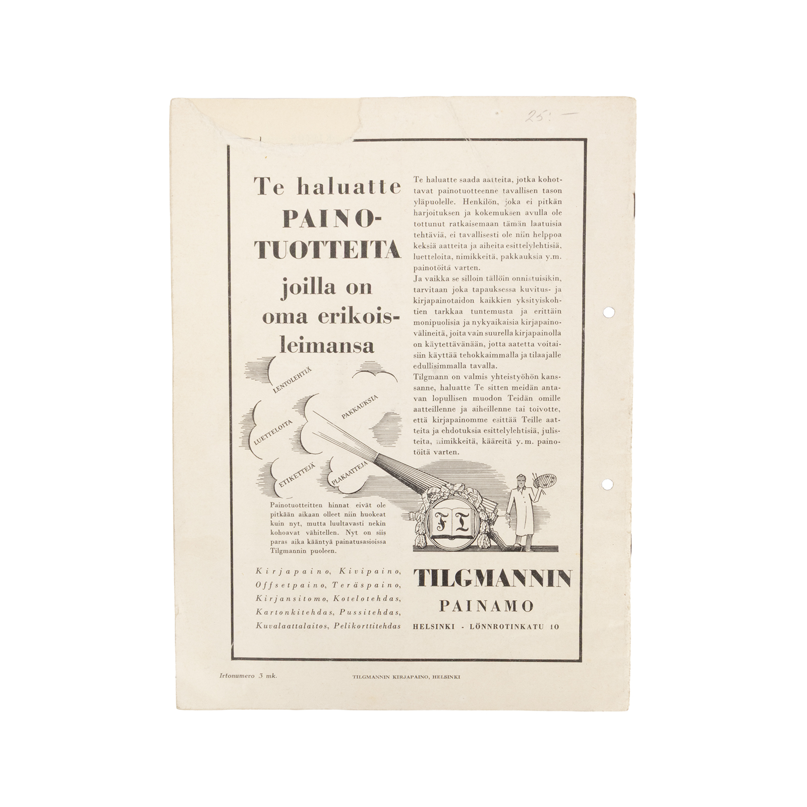 Lotta Svärd Magazine, 1935, Issue 3 Lotta Svärd Magazine, 1935, Issue 3