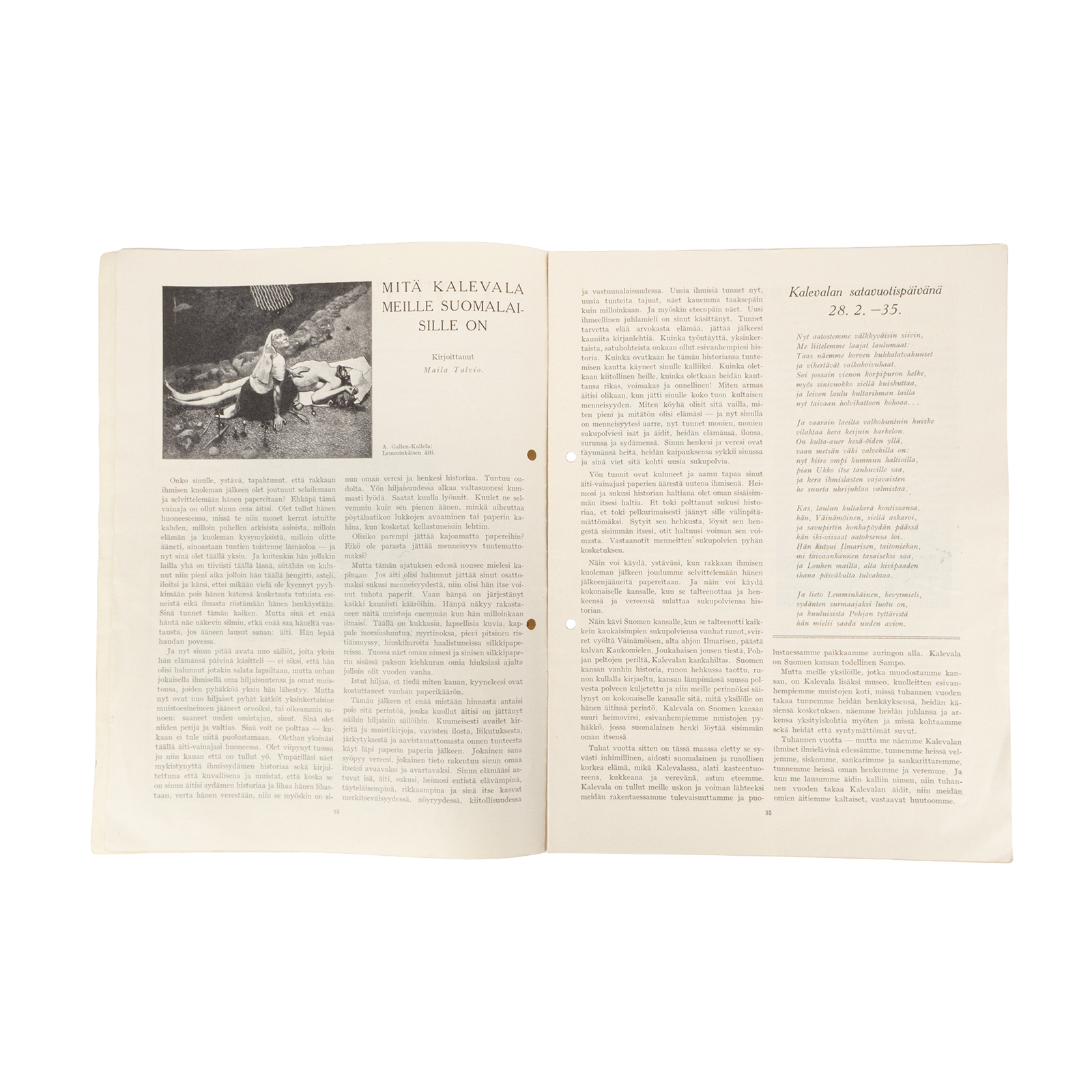 Lotta Svärd Magazine, 1935, Issue 3 Lotta Svärd Magazine, 1935, Issue 3