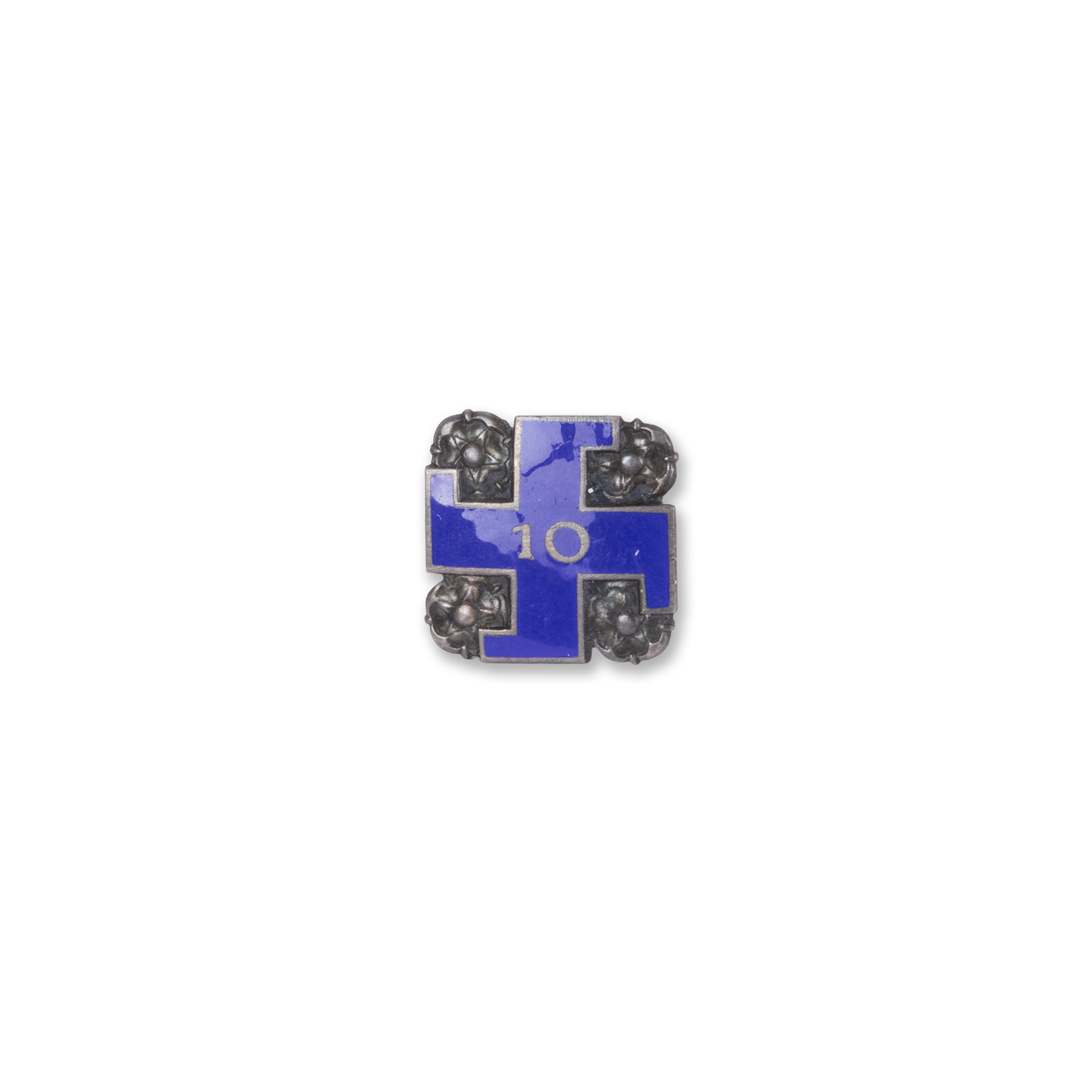 FIN-LOTTA-SVARD-10-YEAR-BADGE-005-001 Lotta Svärd 10-year Badge #5