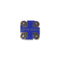 Lotta Svärd Collar Badge, 1936 #15 Lotta Svärd Collar Badge, 1936 #15