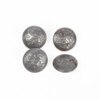 Coat of Arms Button Lot, Steel, Stamped #32