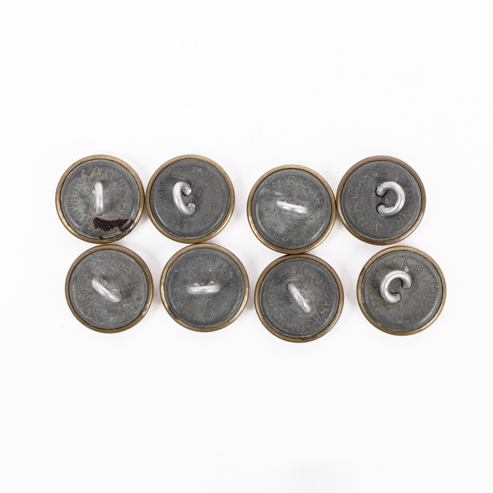 Coat of Arms Button Lot, Brass, Stamped #34