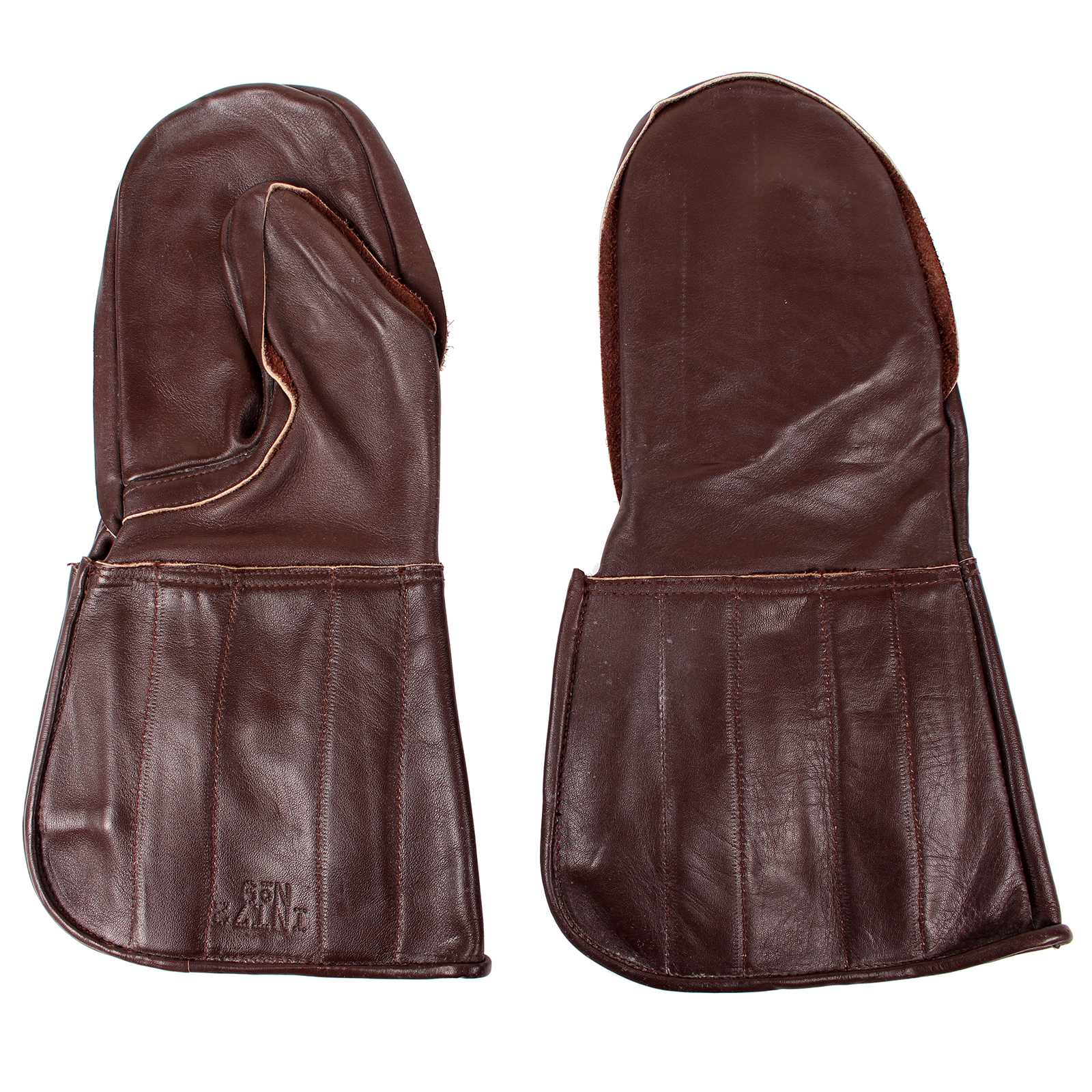 Army Leather Mittens