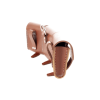 FIN-LEATHER-AMMO-POUCH-001-003 Leather Ammunition Pouch, Reproduction