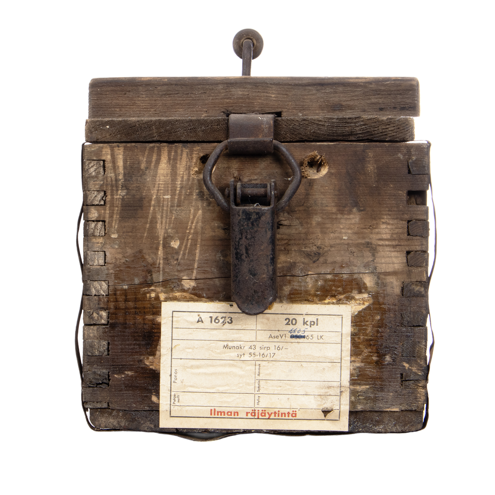 Wooden Crate for Hand Grenades #4 Wooden Crate for Hand Grenades #4