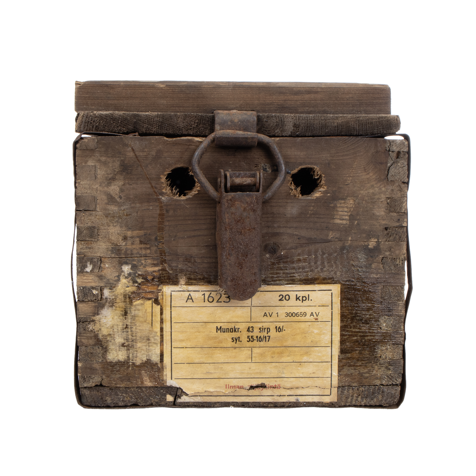 Wooden Crate for Hand Grenades #6 Wooden Crate for Hand Grenades #6